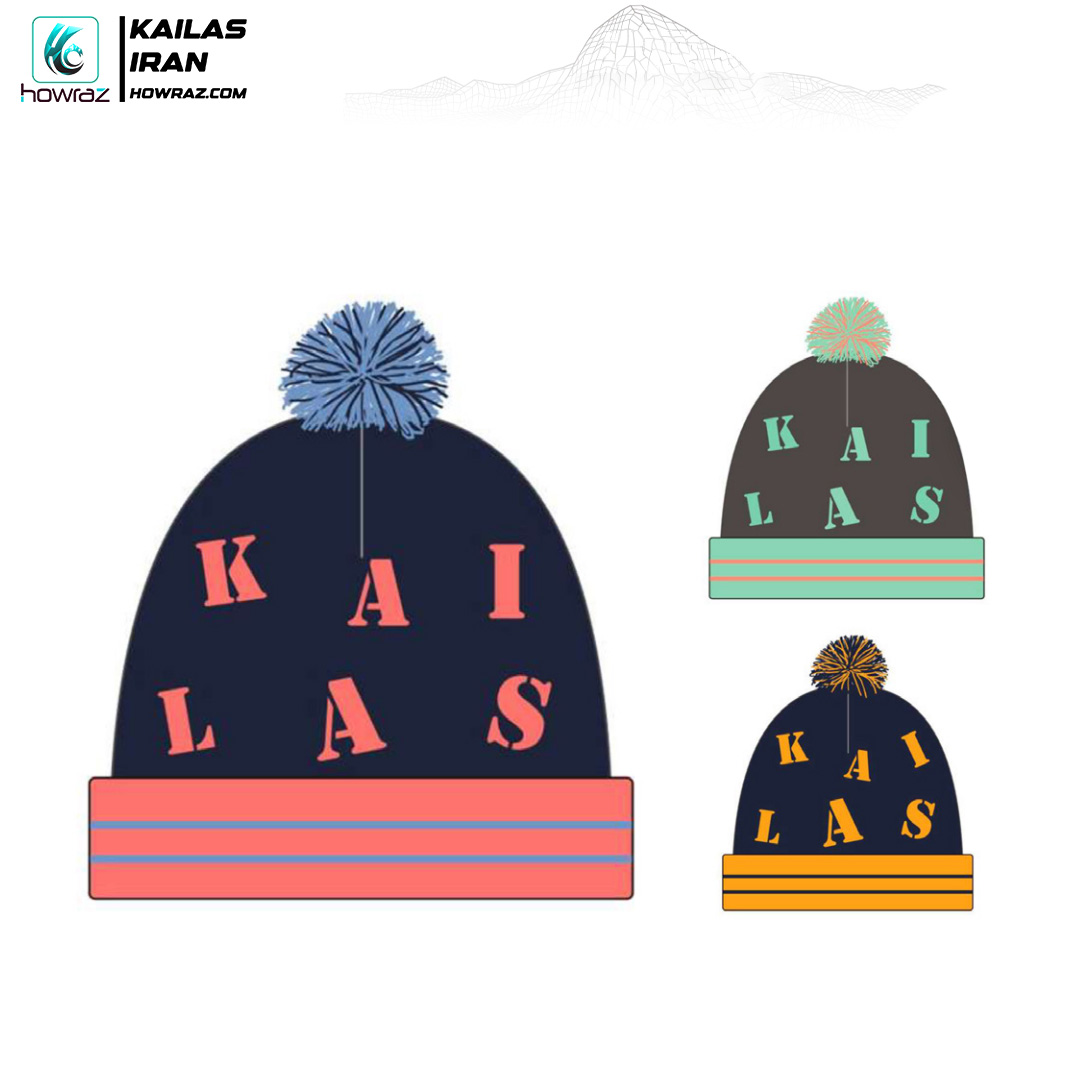 کلاه پشم اسکی زمستانه کایلاس کد KF760017